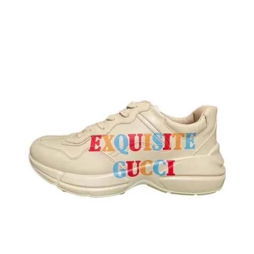 GUCCI Rhyton массивные кроссовки с низким верхом Мужские