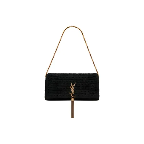 SAINT LAURENT Ткани вязаные Искусственная солома Ткань