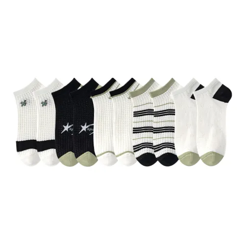 Lan Miao Низкие носки Мужские упаковка из 10 пар