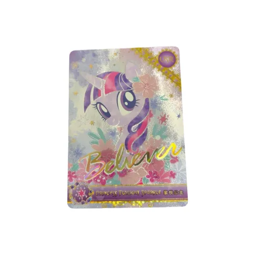 KAYOU Мой маленький пони Персонажи Радужная Сумка Третья EDITION Радужный 3 USR Сумеречная искра IP Аниме Карточки 1 шт