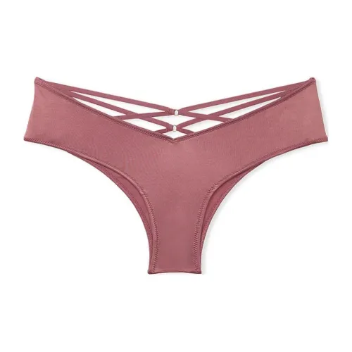 Victoria's Secret Very Sexy Strappy Фурнитура Cheeky Panty Винтаж Розовый Нижнее белье Женские 1 Пачка Винтаж Розовый