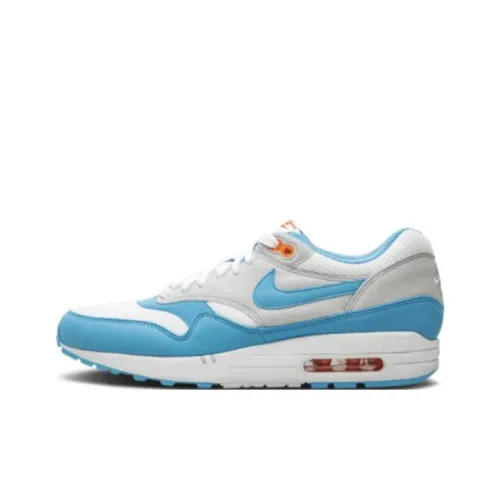 Nike Air Max 1 Low Топ Повседневная обувь Мужская Синяя