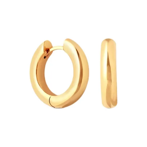 Astrid Miyu Серьги из лата Женские Золотые