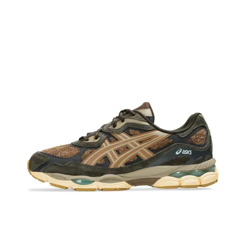 Asics Gel NYC Коллекция Беговые кроссовки Низкий топ Коричневый Storm Унисекс