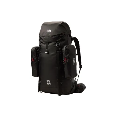 THE NORTH FACE 38 L Outdoor Backpack Outdoor Bag Polyester with Nylon Black Men's