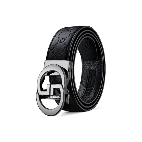 AUGTARLION Высококачественные бизнес и роскошные автоматические застежки брюки ремни из коровьей кожи мужские ширина 3,5 см