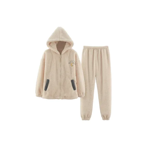 The Story Of The Flower Season Пижамный комплект женский абрикосовый