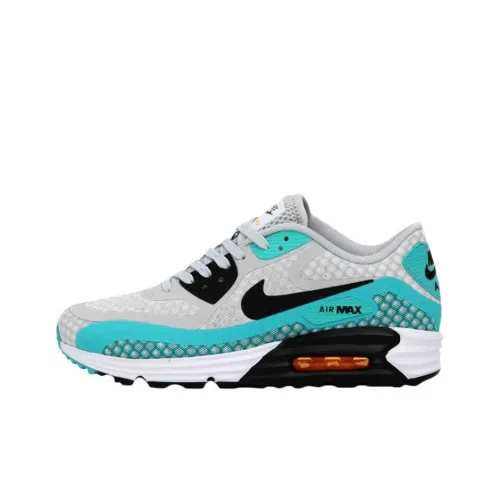 Nike Air Max 90 Low Топ Повседневные Беговые Кроссовки Мужские Серые Синие
