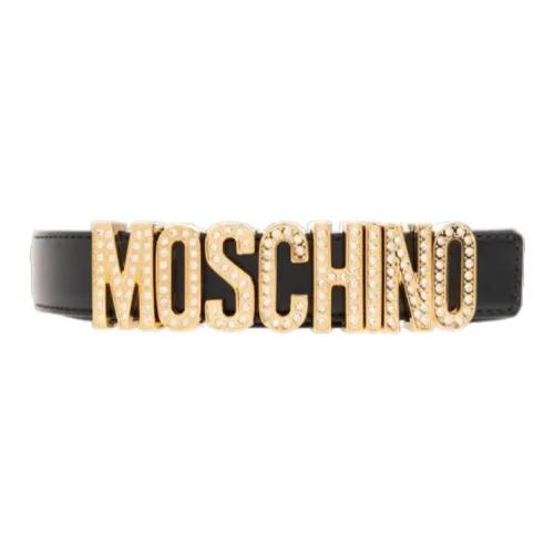 MOSCHINO Кожаные ремни для женщин