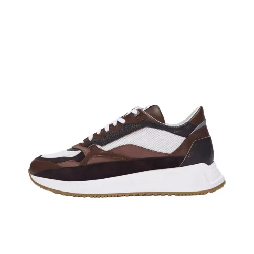 LARDINI Повседневный Низкий Топ Кофейный Мужской