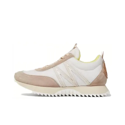 Moncler Низкий Топ Повседневная Обувь Женская Экрю