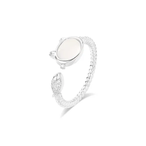 D.K.X Цветное стекло Кольца Женские