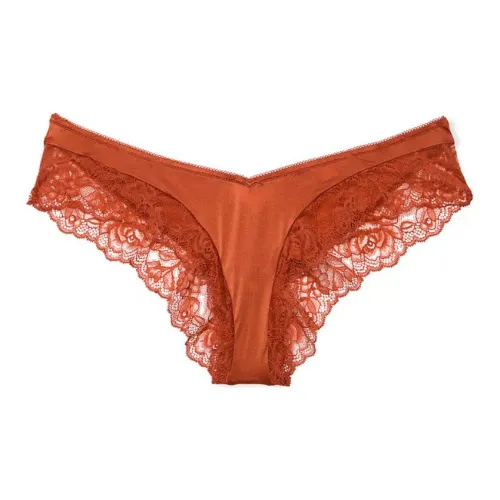 Victoria's Secret Very Sexy Strappy Фурнитура Cheeky Panty Цвет имбирного печенья Нижнее белье Женские 1 шт Цвет имбирного печенья