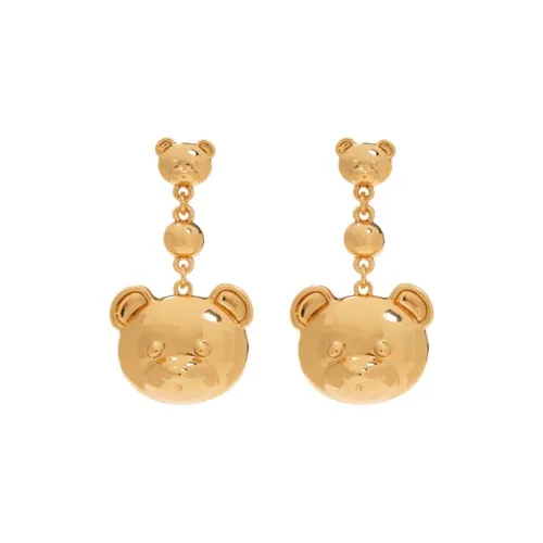 MOSCHINO Серьги из цинкового сплава женские золотые
