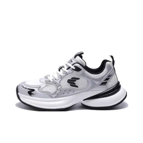 HAOWA Ретро Низкий Топ Толстая Подошва Женские Белые