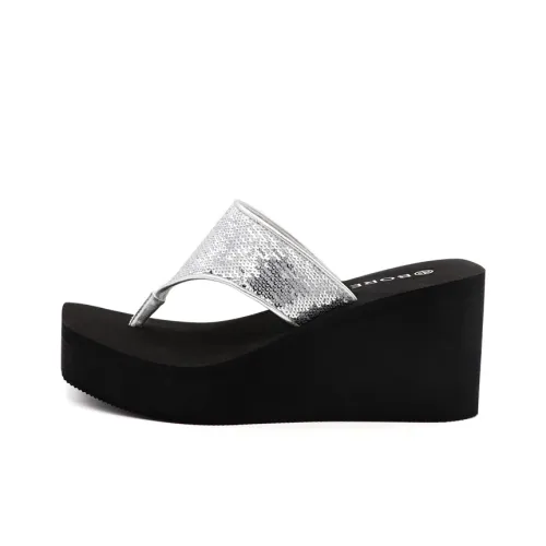 BOREE Шлепанцы Черные Женские