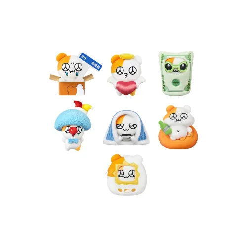 VEF Shimmering Hamster 'Мышка Повседневный' Коллекция Плюшевая кукла Модная игрушка Ночной свет Съемный Слепые коробки