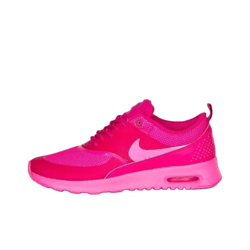 Nike Air Max THEA Low Топ Повседневная обувь Женская Красная Розовая