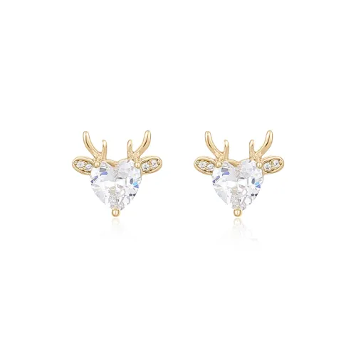 YOASOBI Серьги с цирконием Женские