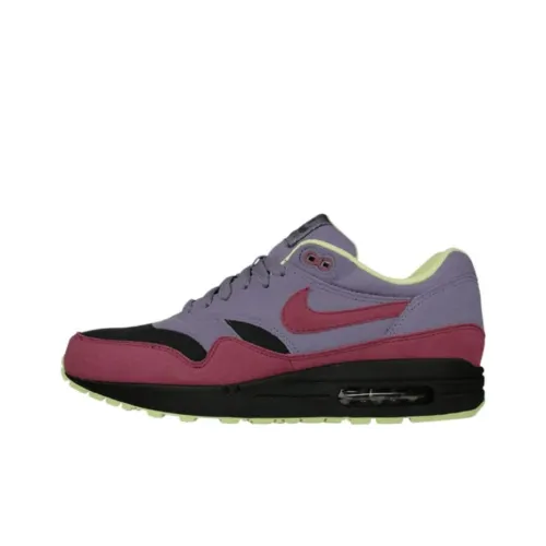 Nike Air Max 1 Low Топ Casual Унисекс Фиолетовый