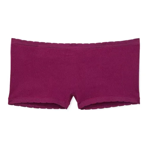Victoria's Secret 1 шт Сливовый Руж/Красный сливовый Женские Боксеры