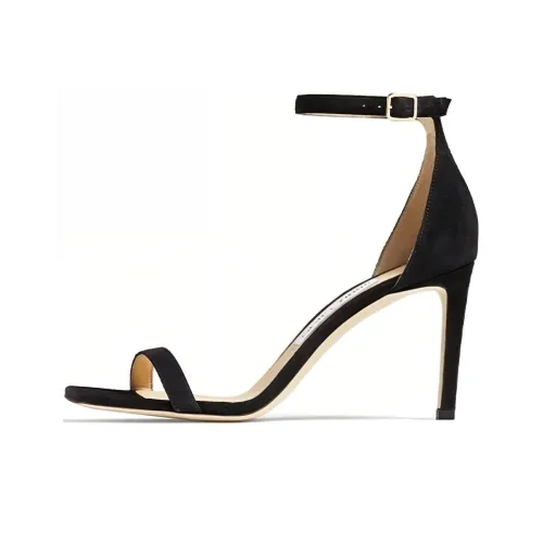 Jimmy Choo Alva 85 One Ремешок Сандалии Женские Черные