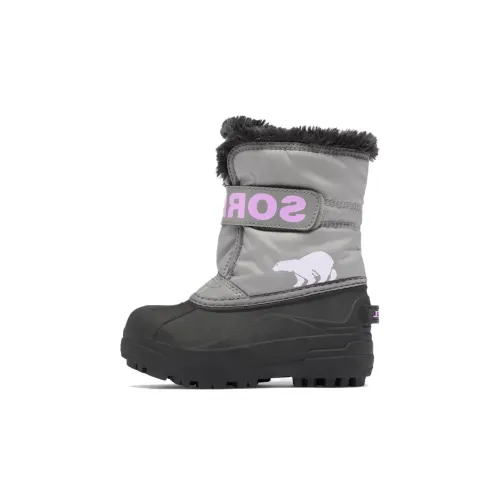 SOREL Снег Commander Crew Детские ботинки Серый черный Infant And Toddler