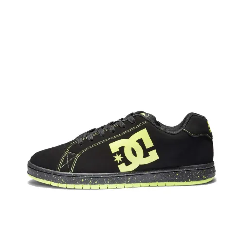 DC Shoes Low Топ Скейтборд Кроссовки Мужские Черные Лаймово-Зеленые