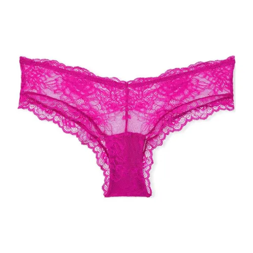Victoria's Secret Very Sexy Strappy Фурнитура Cheeky Panty O P Нижнее белье Женские 1 шт Ярко-розовый