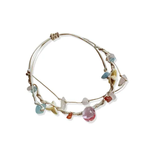 WANLIACC Смола Вода Drop Розовый Эмаль Браслет Женские