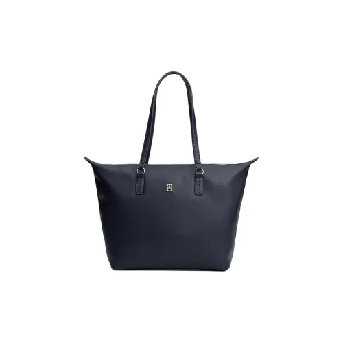 Tommy Hilfiger Полиэстер Тоут Сумка Сумка для покупок Сумка на плечо Стандартная Женская Космический Синий