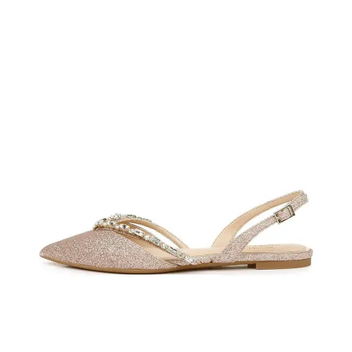 Badgley Mischka Повседневная обувь Женская Золотая
