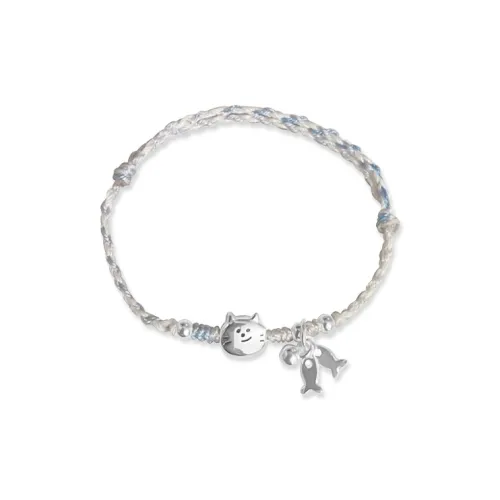 WANLIACC Ткань Котенок Рыбка Браслет Женские