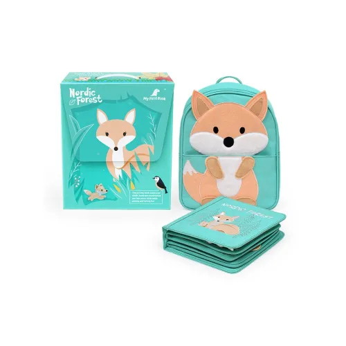 MY First BOOK Montessori Малыш Тканьная Книжка Лесная Тема Роскошные Книги для 1-6 лет