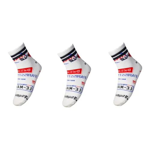 HALEBOSS Носки Crew Мужской Комплект Bosch Красный