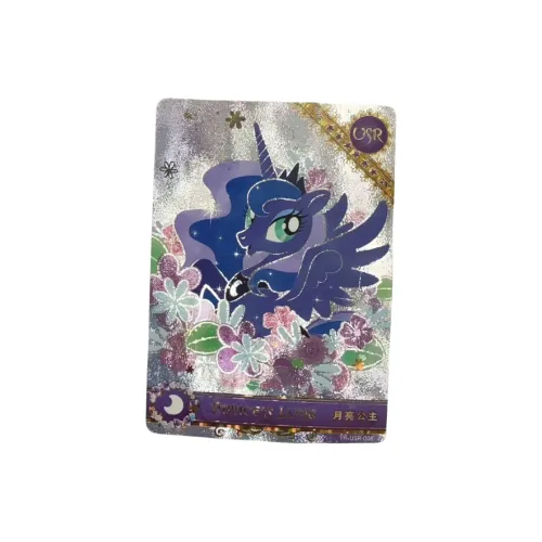 KAYOU Мой маленький пони Персонаж Карточки Радужный Пачка Третья Волна Радужный 3 USR Луна Принцесса IP Аниме Карточки 1 шт