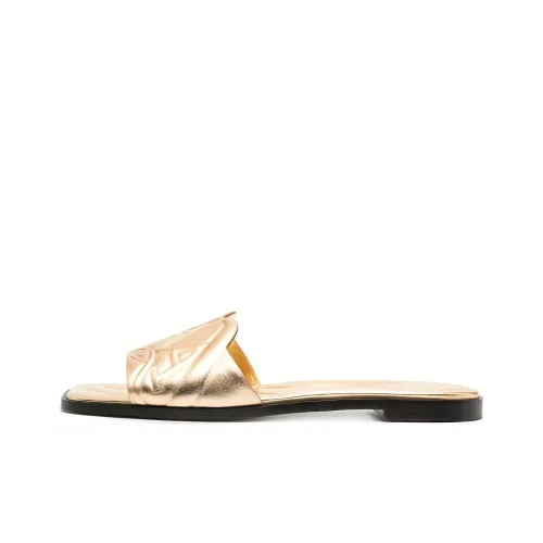 Alexander McQueen Слипоны Женские Золотые