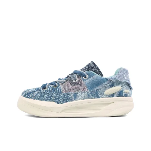 LOXKI Alpha Round Shoes Лайт Холст Низкий Топ Пара Скейтборд Кроссовки Унисекс