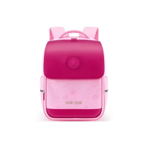 Disney Strawberry Bear Series Полиэстер Рюкзак Для Детей Маленький Детский Красный Зеленый