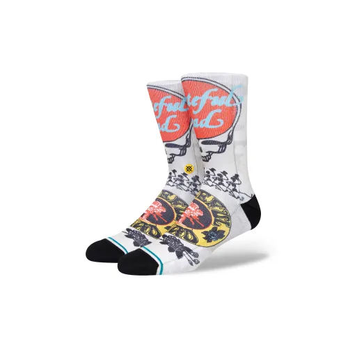 STANCE x Grateful Dead Носки Crew Унисекс 1 упаковка Белый