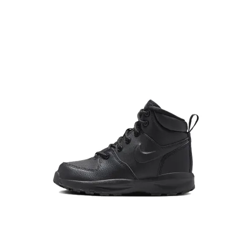NIKE Manoa Детские кожаные сапоги Черный Kids