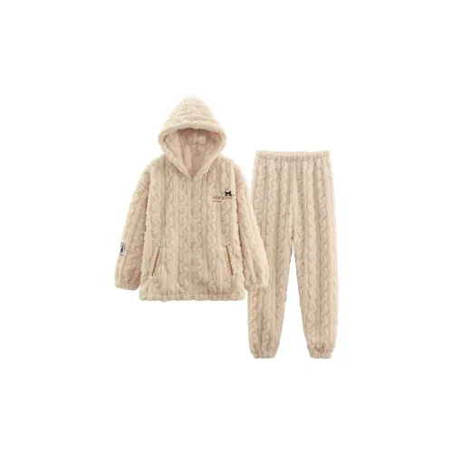 The Story Of The Flower Season Пижамный комплект женский абрикосовый