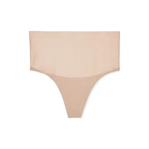 Victoria's Secret Центральная часть By Victoria Сглаживающий Мелкие блестки Стринг Panty Пралине Нижнее белье Женские 1 шт Пралине