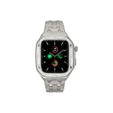 Тщательно выгравированная броня однополосная оболочка в серебряном цвете