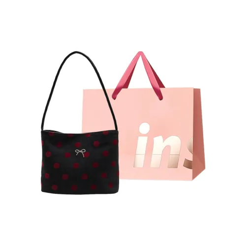 WHEELY BABY + Синтетическая кожа текстиль Mosaic сумка через плечо стандартная женская черный красный белый и черный белый и красный