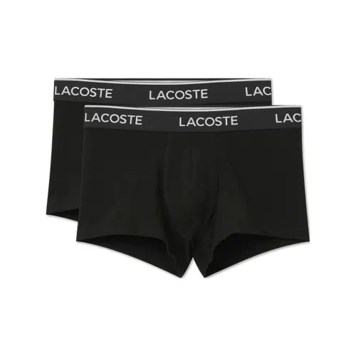 LACOSTE Collaboration Боксеры Мужские 2 упаковки черные