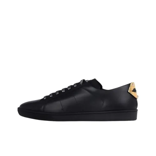 SAINT LAURENT Скейтборд Кроссовки Низкие Черные Женские