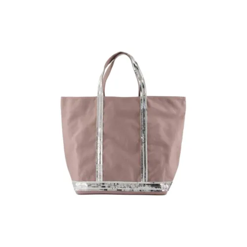 Vanessa Bruno Хлопок Тоут Сумка Сумка для покупок Сумка на плечо Сумка женская серая и розовая