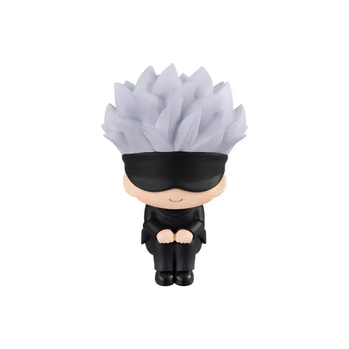 MegaHouse LOOK Вверх Магическая битва Фигурка Сатору Годзо в стиле чиби