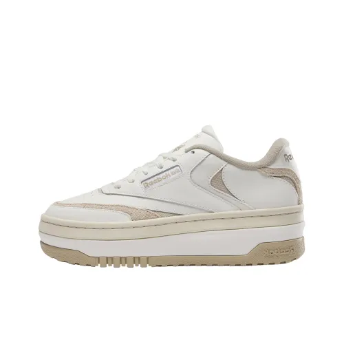 Reebok Club C Series Скейтборд Кроссовки Низкие Топ Экрю Женские